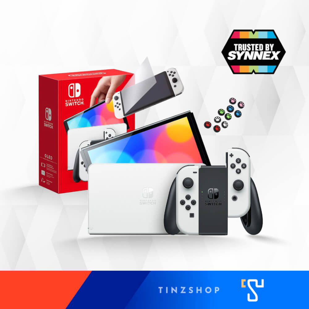เครื่องเกม Nintendo Switch OLED สีขาว